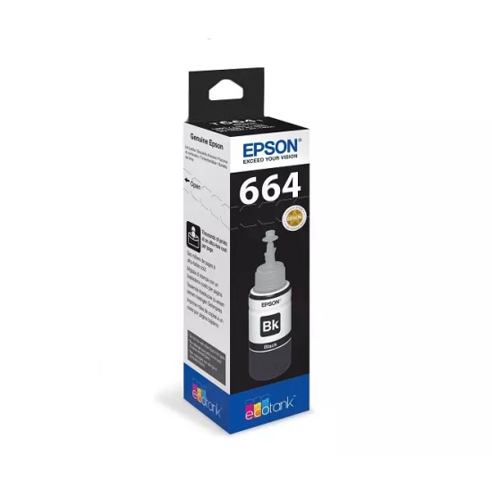 Epson Ink 664 Black Ink Bottle 