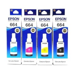Epson 664 Ink Cartridge Pack Of 4 Black, Cyan, Magenta, Yellow