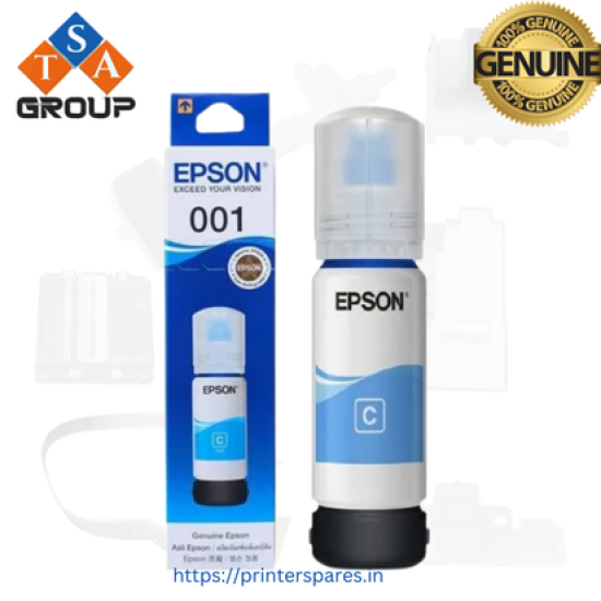 Epson Ink 001 Cyan Ink Bottle Epson Ink 001 Cyan Ink Bottle
