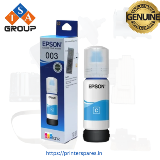 Epson Ink 003 Cyan Ink Bottle Epson Ink 003 Cyan Ink Bottle