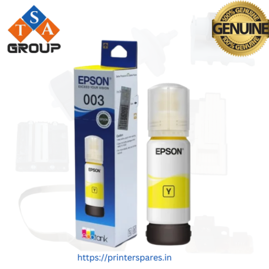 Epson Ink 003 Yellow Ink Bottle Epson Ink 003 Yellow Ink Bottle