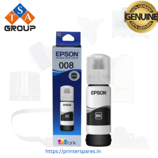 Epson Ink 008 Black Ink Bottle Epson Ink 008 Black Ink Bottle