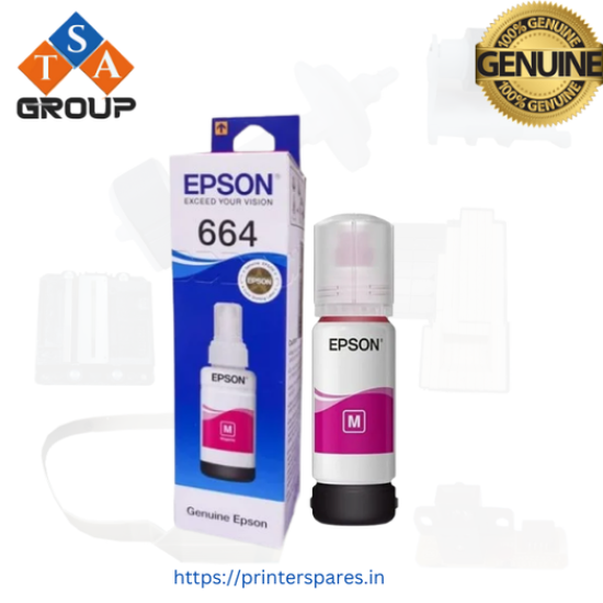 Epson Ink 664 Magenta Ink Bottle Epson Ink 664 Magenta Ink Bottle