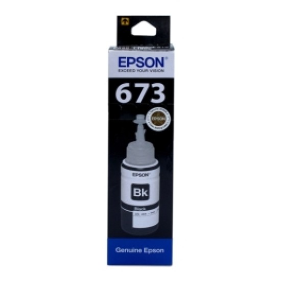 Epson Ink 673 Black Ink Bottle 